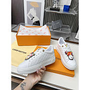 Louis Vuitton LV x TM Time Out White Sneaker - 3