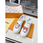 Louis Vuitton LV x TM Time Out White Sneaker - 4