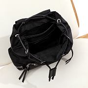 Burberry Medium Military Backpack Black 22x33cm - 4