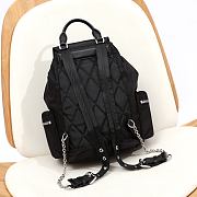 Burberry Medium Military Backpack Black 22x33cm - 3