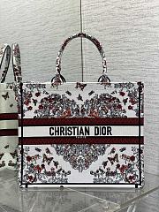 Dior Dioramour Large Book Tote Latte Cœur des 42x18x35cm - 1