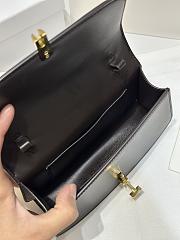 The Row Sofia Bag Black Gold Leather 19x10.5x5cm - 5