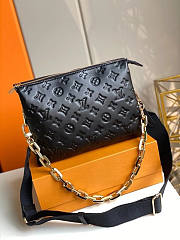 LV Coussin Black 26x20x15cm - 1