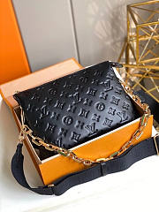 LV Coussin Black 26x20x15cm - 3