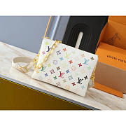 Louis Vuitton LV x TM Coussin PM White Multicolored 26x20x12cm - 1