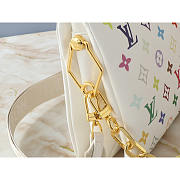 Louis Vuitton LV x TM Coussin PM White Multicolored 26x20x12cm - 3
