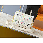 Louis Vuitton LV x TM Coussin PM White Multicolored 26x20x12cm - 4