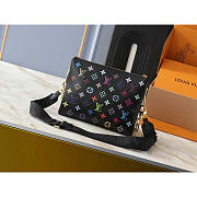 Louis Vuitton LV x TM Coussin PM Black Multicolored 26x20x12cm - 3