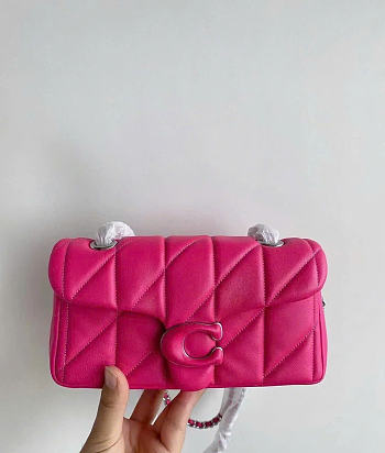 Coach Tabby Shoulder Bag 20 Pink 20cm