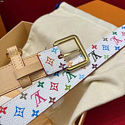 Louis Vuitton LV x TM LV D-Ring 30mm Belt White - 3