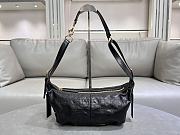 Dior Small D-Journey Bag Calfskin Black 25.5x14.5x14cm - 1