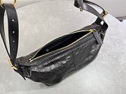 Dior Small D-Journey Bag Calfskin Black 25.5x14.5x14cm - 5