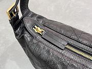 Dior Small D-Journey Bag Calfskin Black 25.5x14.5x14cm - 3