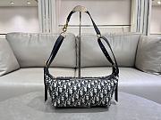 Dior Small D-Journey Bag Blue Oblique 25.5x14.5x14cm - 1