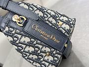 Dior Small D-Journey Bag Blue Oblique 25.5x14.5x14cm - 2