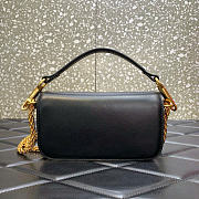 Valentino Garavani Small Loco Black Shoulder Bag 20x11x5cm - 4