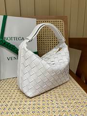 Bottega Veneta Mini Wallace Shoulder Bag White 20x13x9.5cm - 5