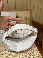 Bottega Veneta Mini Wallace Shoulder Bag White 20x13x9.5cm - 2