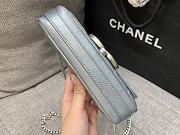 Chanel 23P Flap Bag Silver 18x10x3.5cm - 6
