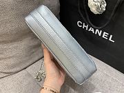 Chanel 23P Flap Bag Lambskin Silver 24cm - 4