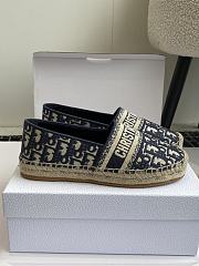 Dior Oblique Granville Espadrille Deep Blue - 4