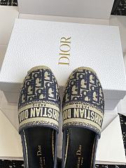 Dior Oblique Granville Espadrille Deep Blue - 3