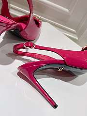 Dolce & Gabbana Slingback Pink Pump Patent 9.5cm - 5