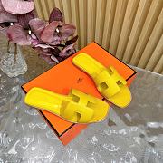 Hermes Oran Yellow Slides - 1