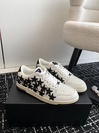 Amiri Stars Lowtop Sneaker Black