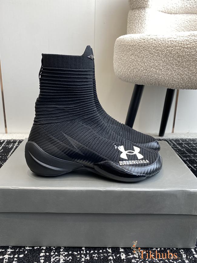 Balenciaga Under Armour Hyper Sneaker Black - 1