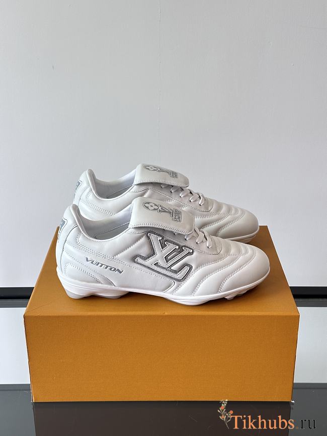 Louis Vuitton LV Footprint Soccer White Sneaker - 1