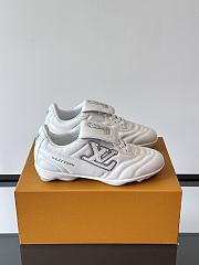 Louis Vuitton LV Footprint Soccer White Sneaker - 1