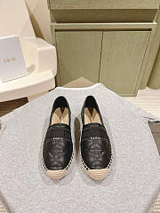 Diro Granville Espadrille Black Flat - 1