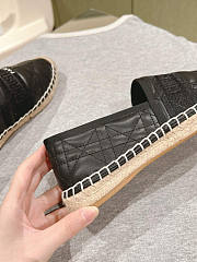 Diro Granville Espadrille Black Flat - 3