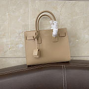 YSL Sac De Jour Soft Grained Leather Beige 26cm - 1