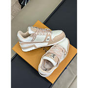 Louis Vuitton LV Trainer White Pink Sneaker - 5