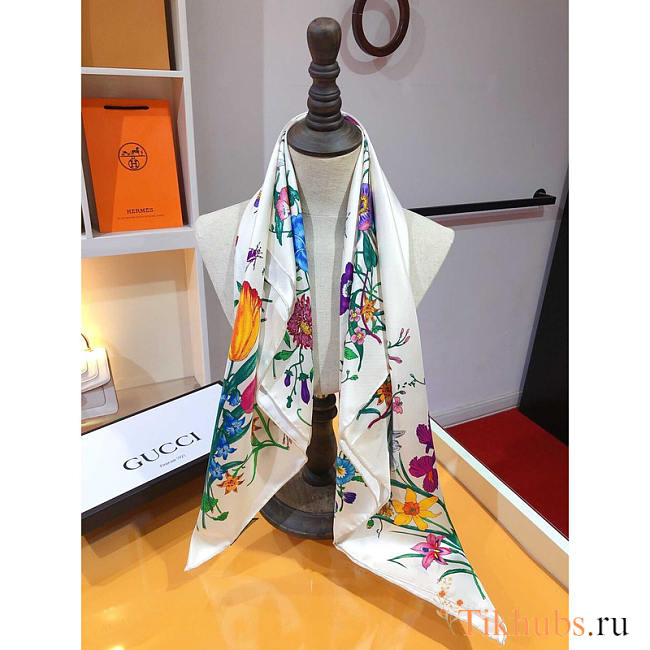 Gucci Silk Scarf 90x90cm - 1