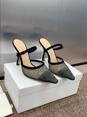 Dior Capture Heeled Mule 9.5cm