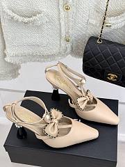 Chanel Beige Heel 8cm - 1