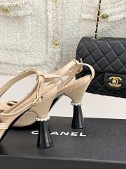 Chanel Beige Heel 8cm - 5