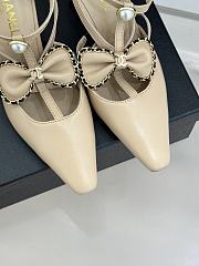 Chanel Beige Heel 8cm - 4