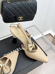 Chanel Beige Heel 8cm - 3