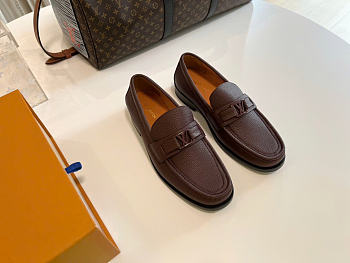 Louis Vuitton LV Red Wine Loafer