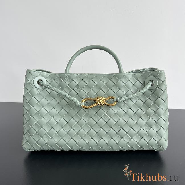 Bottega Veneta Small East/West Andiamo Mint 29x18x10cm - 1