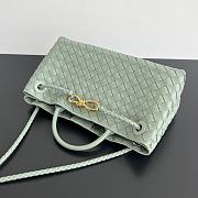 Bottega Veneta Small East/West Andiamo Mint 29x18x10cm - 4