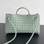 Bottega Veneta Small East/West Andiamo Mint 29x18x10cm - 3