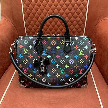 Louis Vuitton LV x TM Speedy Soft 30 Black 30x21x17cm