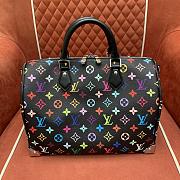 Louis Vuitton LV x TM Speedy Soft 30 Black 30x21x17cm - 2