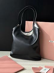 Miu Miu Ivy Tote Black Bag 35x40x60cm - 4