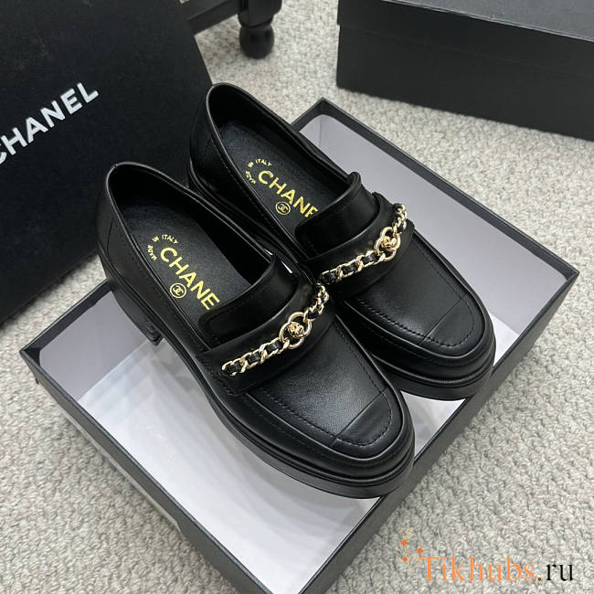 Chanel Black Loafer 05 - 1